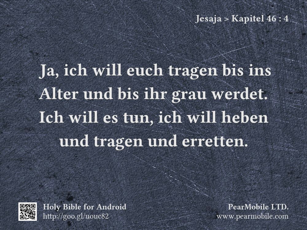 Jesaja, Kapitel 46:4